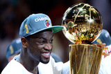 Miami, FL - June 21:  Miami Heat and Oklahoma City Thunder Game Five, Dwyane Wade Photographic Print by Ronald Martinez