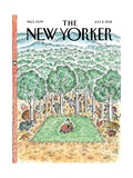 The New Yorker Cover - July 2, 2012 Giclee Print by Edward Koren