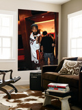 Miami, FL - June 21:  Miami Heat and Oklahoma City Thunder Game Five, Ronny Turiaf Prints