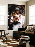 Miami, FL - June 21:  Miami Heat and Oklahoma City Thunder Game Five, Chris Bosh Prints by Joe Murphy
