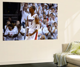 Miami, FL - June 21:  Miami Heat and Oklahoma City Thunder Game Five, Chris Bosh Prints by Ronald Martinez