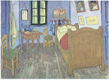Bedroom at Arles Posters by Vincent van Gogh