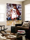 Miami, FL - June 21:  Miami Heat and Oklahoma City Thunder Game Five, Norris Cole Wall Mural by Ronald Martinez