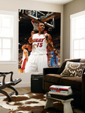 Miami, FL - June 21:  Miami Heat and Oklahoma City Thunder Game Five, Mario Chalmers Prints by Issac Baldizon