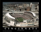 Cincinnati Bengals - Paul Brown Stadium Poster by Brad Geller