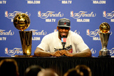 Miami, FL - June 21:  Game Five of the 2012 NBA Finals on June 21, 2012 at American Airlines Arena  Photographic Print by Ronald Martinez