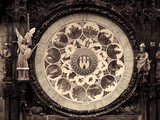 Czech Republic, Prague, Stare Mesto (Old Town), Astronomical Clock on Old Town Hall Photographie par Michele Falzone