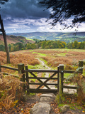 UK, England, Derbyshire, Peak District National Park, from Stanage Edge Photographic Print by Alan Copson