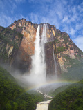 Venezuela, Guayana, Canaima National Park, View of Angel Falls from Mirador Laime Photographic Print by Jane Sweeney