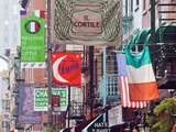 Typical Street Scene in Little Italy, Manhattan, New York, USA Photographic Print by Gavin Hellier