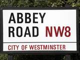 Abbey Road Is Home to the Famous Tone Studio Where the Beatles Songs Where Recorded and the Name of Photographic Print by David Bank