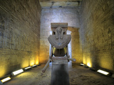 Interior of the Sanctuary, Horus Temple (3rd Century BC), Edfu, Egypt Photographic Print by Ivan Vdovin