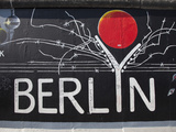 Eastside Gallery (Berlin Wall), Muhlenstrasse, Berlin, Germany Photographic Print by Jon Arnold