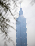 Taiwan, Taipei, Taipei 101, World's Tallest Building 2004-2010 Photographic Print by Jane Sweeney