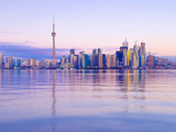 Canada, Ontario, Toronto, Cn Tower and Downtown Skyline Photographic Print by Alan Copson