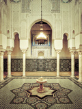 Morocco, Meknes, Medina (Old Town), Moulay Ismal Mausoleum Photographic Print by Michele Falzone