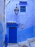 Morocco, Rif Mountains, Chefchaouen, Medina Photographic Print by Michele Falzone