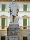 Italy, Veneto, Vicenza, Western Europe, Monument to One of the Great Symbolic Figures of Italian Un Photographic Print by Ken Scicluna