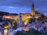 Czech Republic, South Bohemia, Cesky Krumlov Photographic Print by Michele Falzone
