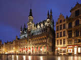 The Maison Du Roi (King's House) on the Famous Grande Place in the City Centre of Brussels, Belgium Photographic Print by David Bank