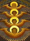 Poland, Cracow, Extraordinary Art Nouveau Decoration in the Franciscan Church, Designed by Stanisla Photographic Print by Katie Garrod