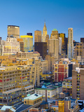USA, New York, Manhattan, Midtown Skyline and Chrysler Building Photographic Print by Alan Copson