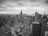 Midtown Skyline with Empire State Building from the Rockefeller Center, Manhattan, New York City, U Photographic Print by Jon Arnold