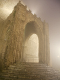 Sicily, Italy, Western Europe, Detail from the Erice Cathedral in High Humidity Photographic Print by Ken Scicluna
