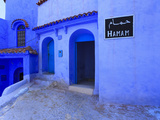 Morocco, Rif Mountains, Chefchaouen, Medina Photographic Print by Michele Falzone