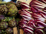 Venice, Veneto, Italy, Vegetables on Display in the Market Photographic Print by Ken Scicluna