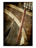 Gondola and Bridge, Venice, Italy Photographic Print by Jon Arnold