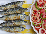 Grilled Sardines, a Delicacy. Setubal, Portugal Photographic Print by Mauricio Abreu
