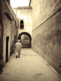 Morocco, Marrakech, Medina (Old Town) Photographic Print by Michele Falzone