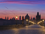 Europe, Czech Republic, Central Bohemia Region, Prague, Charles Bridge Photographic Print by Francesco Iacobelli