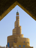 Qatar, Doha, Qatar Islamic Cultural Centre Mosque from Souq Waqif Photographic Print by Alan Copson