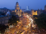 Victoria Terminus or Chhatrapati Shivaji Terminus (Cst), Mumbai (Bombay), India Photographic Print by Peter Adams