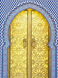 Royal Palace Door, Fes, Morocco Photographic Print by Doug Pearson
