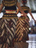 Dancers of Gamelan Performance Inside Kraton (Palace of Sultans), Yogyakarta, Java, Indonesia Photographic Print by Ian Trower