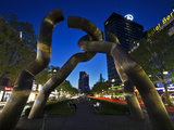 The Berlin Sculpture by Night, Tiergarten, Berlin, Germany Photographic Print by Cahir Davitt