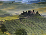 Italy, Tuscany, Siena District, Orcia Valley, Podere Belvedere Near San Quirico D'Orcia Photographic Print by Francesco Iacobelli