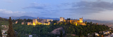 The Alhambra Palace Illuminated at Dusk, Granada, Granada Province, Andalucia, Spain Photographic Print by Doug Pearson