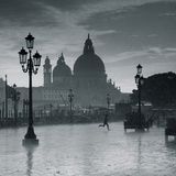 Piazza San Marco Looking across to Santa Maria Della Salute, Venice, Italy Photographic Print by Jon Arnold