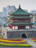 China, Shaanxi, Xi'An, Bell Tower Photographic Print by Jane Sweeney