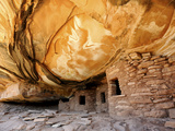 USA, Utah, Fallen Roof Ruin Cliff Dwelling Photographic Print by Mark Sykes