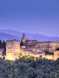 Spain, Andalucia, Granada, Alhambra Palace Complex (UNESCO Site) Photographic Print by Michele Falzone