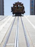 Cable Car Crossing California Street in San Francisco, California, USA Photographic Print by Gavin Hellier