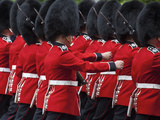 United Kingdom, England, London, the Mall, Trooping of the Colour, Solders/Guards Photographic Print by Jane Sweeney