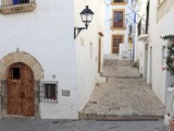 Spain, Balearic Islands, Ibiza, Ibiza Old Town (UNESCO Site), Dalt Vila Photographie par Michele Falzone