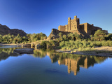 Morocco, Draa Valley, Ait Hamou Ou Said Kasbah Fotografisk tryk af Michele Falzone Morocco, Draa Valley, Ait Hamou Ou Said Kasbah Fotografisk tryk af Michele Falzone