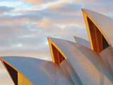 Australia, New South Wales, Sydney, Sydney Opera House, Close-Up at Sunrise Photographic Print by Shaun Egan